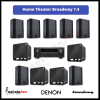 Paket Home Theater Big Room Speaker Broadway 7.4
